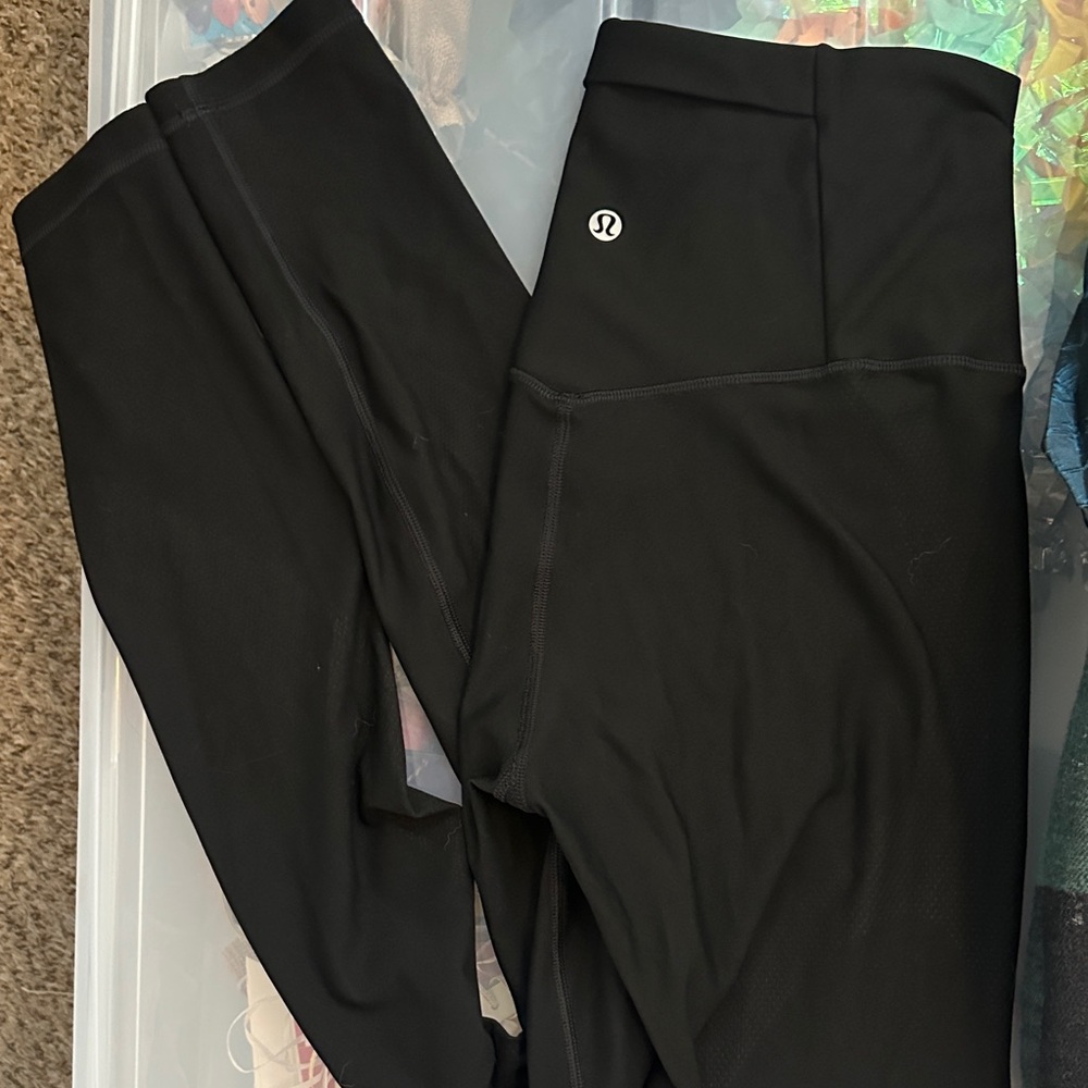 Lululemon Black Leggings - like new